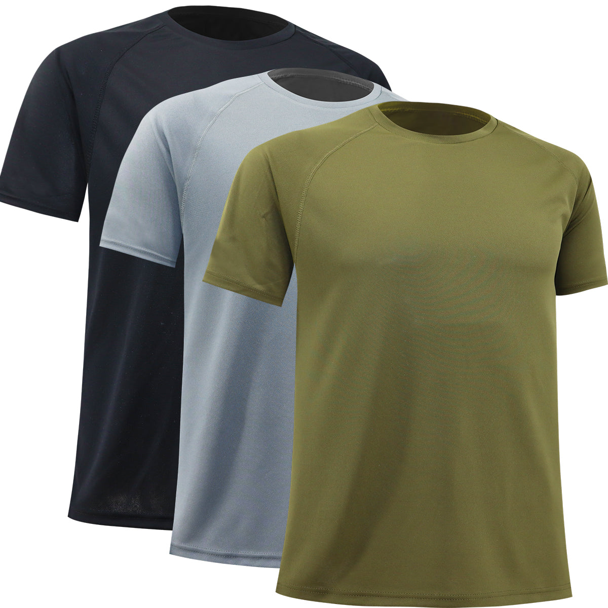3 Pack Cozy Gym Sweatshirt for Warm-Up and Post-Workout Comfort
