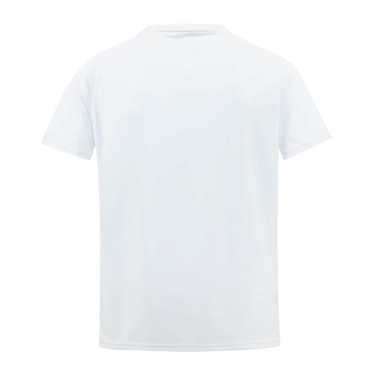 White Breathable Sport T Shirt for Active Men with Quick-Dry Technology