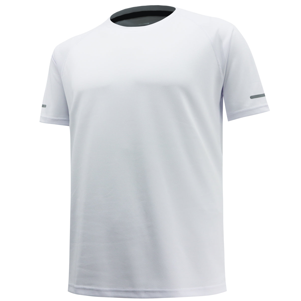 White Wholesale 150-Pack Moisture-Wicking Polyester Gym T-Shirts for Men – Breathable & Quick-Dry Workout Apparel